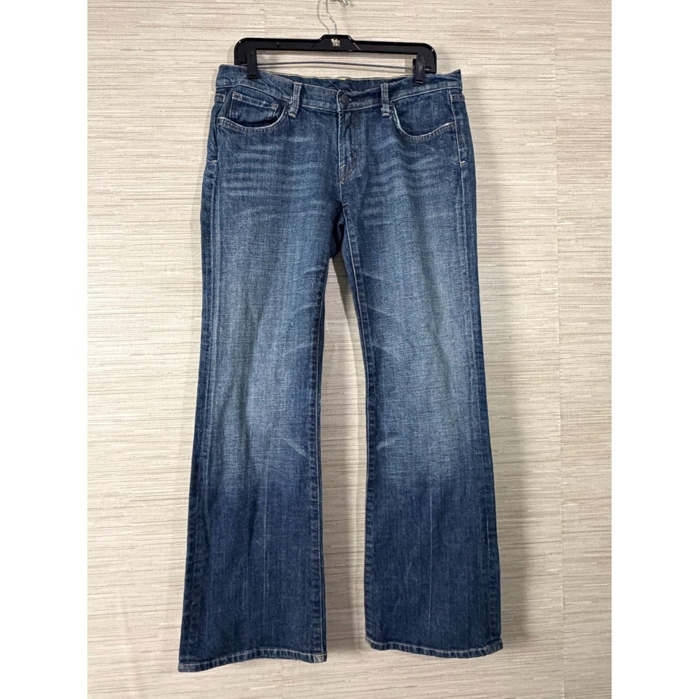 Citizens of Humanity Kelly 085 Bootcut Jeans Womens 32 Blue Stretch Low Rise